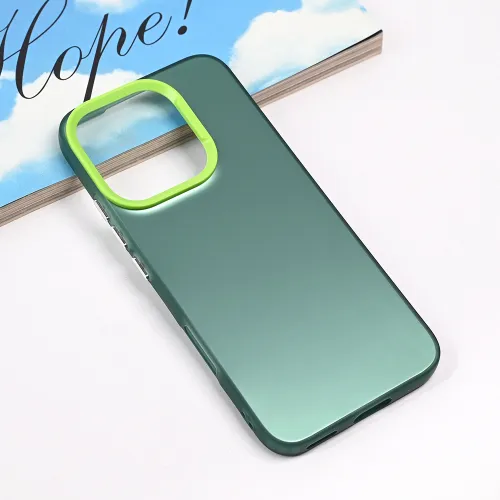 Futrola - maska Clear za Huawei Honor 400 Lite zelena.