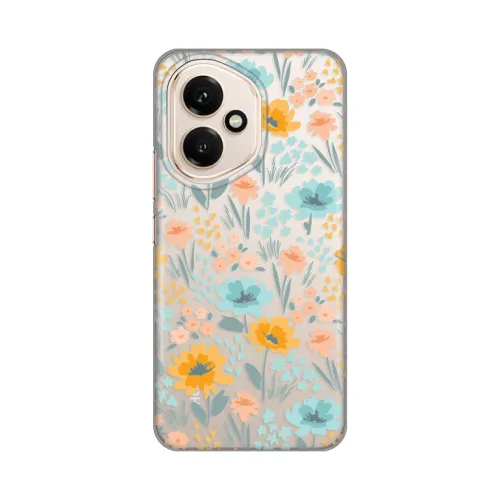 Silikonska futrola - maska print Skin za Huawei Honor 400 Lovely Flowers.