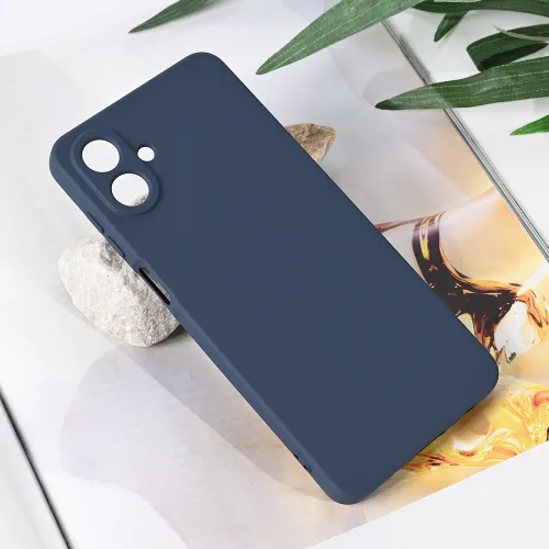 Futrola - maska Teracell Soft Velvet za Samsung A075F Galaxy A07 tamno plava.