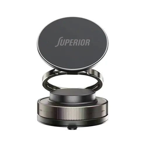 Drzac za mobilni telefon Superior SU-303 (magnet i vakum) crni (MS).