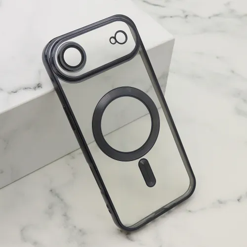 Futrola - maska CAMERA PROTECT MAGSAFE za iPhone AIR (6.6) crna (MS).