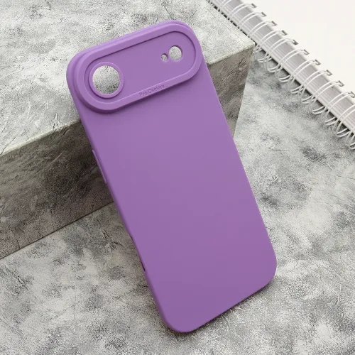 Silikonska futrola - maska Pro Camera za iPhone AIR (6.6) ljubicasta (MS).