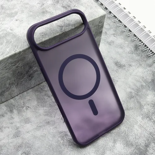 Futrola - maska SILKY MagSafe za iPhone AIR (6.6) ljubicasta (MS).