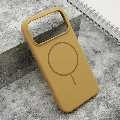 Futrola - maska FLEX MagSafe za iPhone 17 Pro Max (6.9) zlatna (MS).