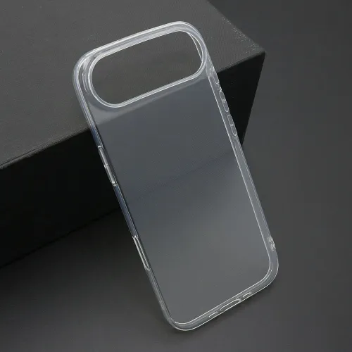 Futrola - maska ultra tanki PROTECT silikon za iPhone AIR (6.6) providna (bela) (MS).