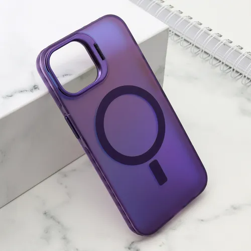 Futrola - maska SHINE MagSafe za iPhone 13 (6.1) ljubicasta (MS).