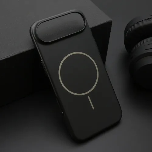 Futrola - maska PURE mat MagSafe za iPhone AIR (6.6) crna (MS).