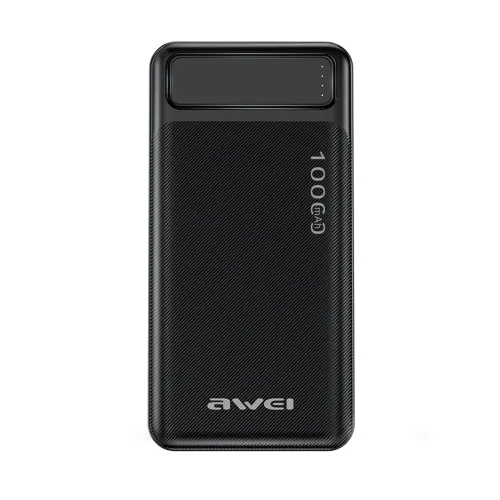 Power Bank prenosiva baterija AWEI P5K 10000mAh crni (MS).