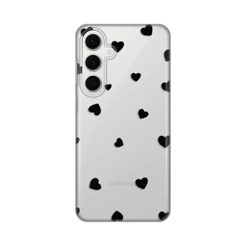 Silikonska futrola - maska print Skin za Samsung S721B Galaxy S24 Fe Hearts.