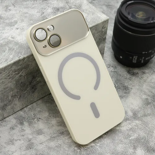 Futrola - maska PASTELPOP MagSafe za iPhone 13 (6.1) titanijum (MS).