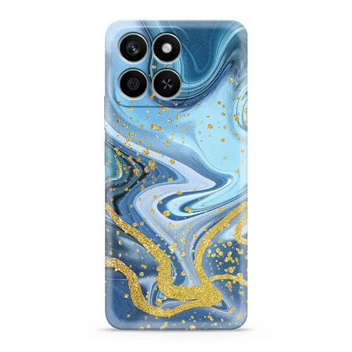 Futrola - maska ultra tanki print CLEAR za Huawei Honor X6c ND0354 (MS).