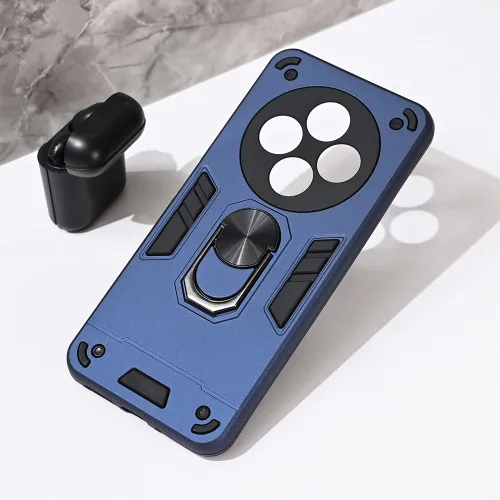 Futrola - maska Hard Ring za Xiaomi Redmi 14C/Redmi A4 tamno plava.