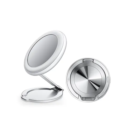 Drzac magnetni Ring sa ogledalom za mobilni telefon sivi (MS).