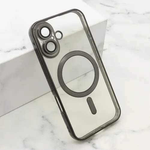 Futrola - maska CAMERA PROTECT MagSafe za iPhone 16 (6.1) crna (MS).