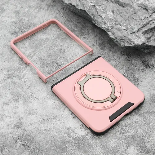 Futrola - maska DEFENDER CAMSHIELD za Samsung F751B Galaxy Z Flip 7 5G roze (MS).