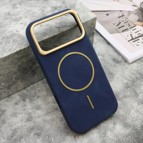 Futrola - maska LUX SKIN MagSafe za iPhone 17 Pro Max (6.9) plava (MS).