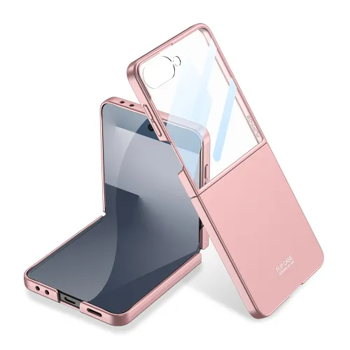Futrola - maska SMOOTH II za Samsung F751B Galaxy Z Flip 7 5G roze (GKK case) (MS).