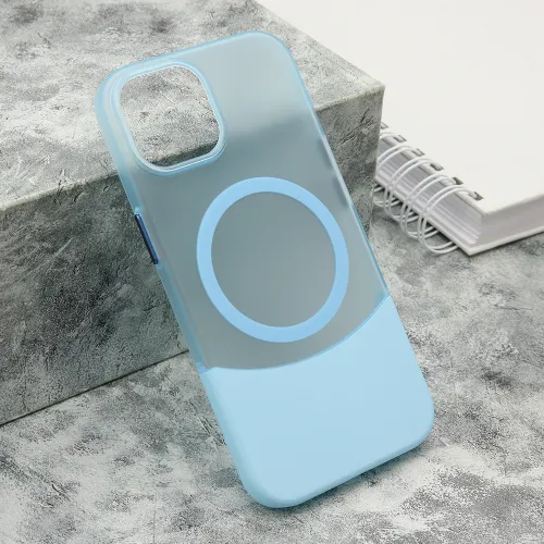 Futrola - maska PUZZLE za iPhone 15 (6.1) plava (MS).