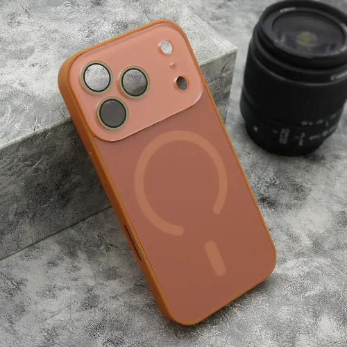 Futrola - maska PASTELPOP MagSafe za iPhone 17 Pro (6.3) narandzasta (MS).