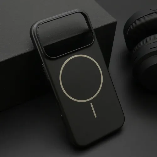 Futrola - maska PURE mat MagSafe za iPhone 17 Pro (6.3) crna (MS).