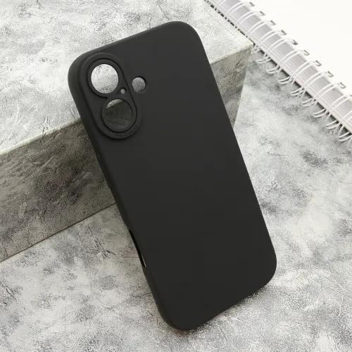 Silikonska futrola - maska Pro Camera za iPhone 17 (6.3) crna (MS).