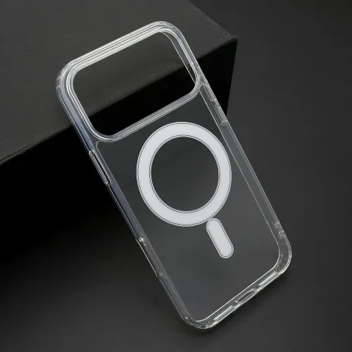 Futrola - maska STANDARD MagSafe za iPhone 17 Pro Max (6.9) providna (MS).