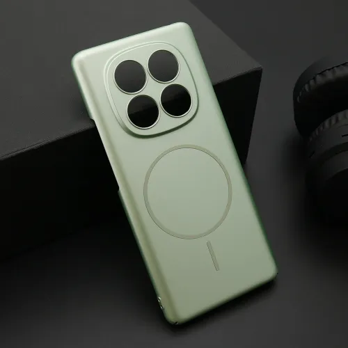 Futrola - maska PURE mat MagSafe za Xiaomi Redmi Note 14 Pro 4G (Global) tirkizna (MS).