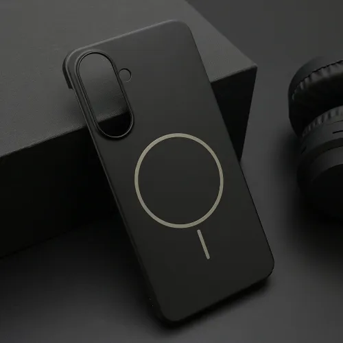 Futrola - maska PURE mat MagSafe za Samsung A566 Galaxy A56 5G crna (MS).