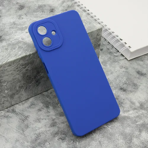 Silikonska futrola - maska Pro Camera za Samsung A075F Galaxy A07 tamno plava (MS).