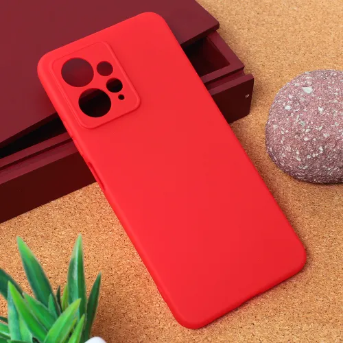 Futrola - maska Teracell Giulietta za Xiaomi Redmi Note 12 4G (EU) mat crvena.