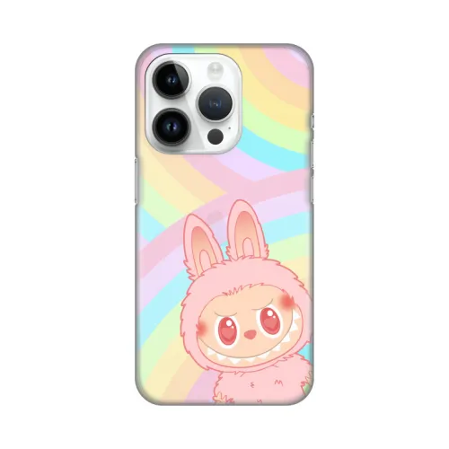 Silikonska futrola - maska print Skin za iPhone 14 Pro 6.1 La Bubu Rainbow.