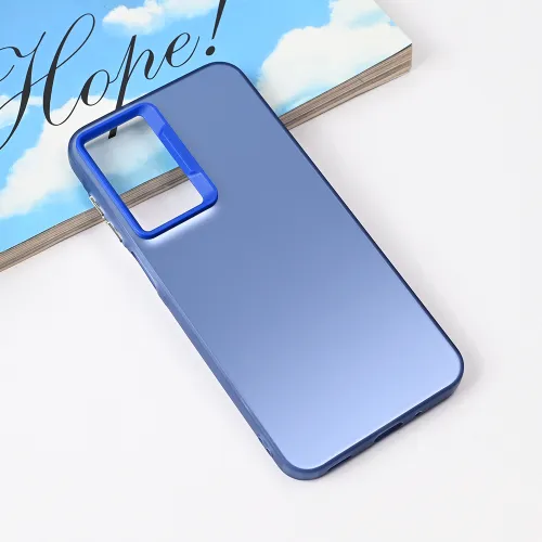 Futrola - maska Clear za Samsung A175 Galaxy A17 plava.