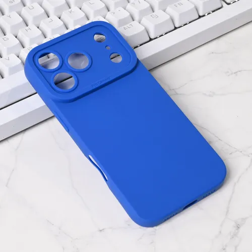 Futrola - maska Silikon Pro Camera za iPhone 17 Pro 6.3 plava.
