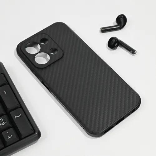 Futrola - maska Carbon fiber za Xiaomi Redmi 15C 4G EU 173mm crna.