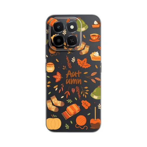 Silikonska futrola - maska print Skin za Huawei Honor X6c Autumn.