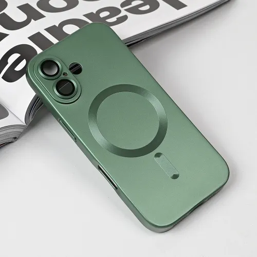 Futrola - maska Magsafe Chrome za iPhone 17 6.3 zelena.