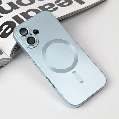Futrola - maska Magsafe Chrome za iPhone 17 6.3 plava.