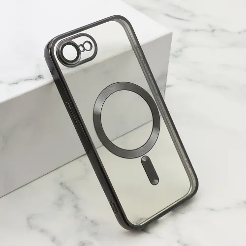 Futrola - maska CAMERA PROTECT MagSafe za iPhone 16E (6.1) crna (MS).