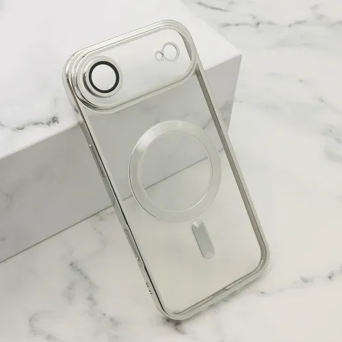 Futrola - maska CAMERA PROTECT MAGSAFE za iPhone AIR (6.6) srebrna (MS).
