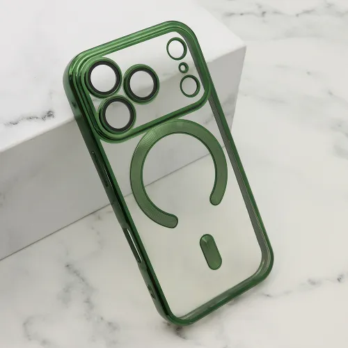 Futrola - maska CAMERA PROTECT MAGSAFE II za iPhone 17 Pro (6.3) zelena (MS).