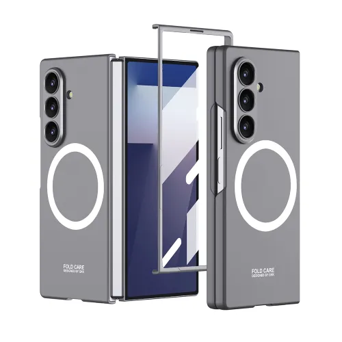 Futrola - maska COLOR MagSafe za Samsung F966B Galaxy Z Fold 7 5G siva (GKK case) (MS).