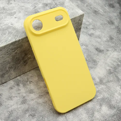 Futrola - maska GENTLE COLOR za iPhone AIR (6.6) zuta (MS).