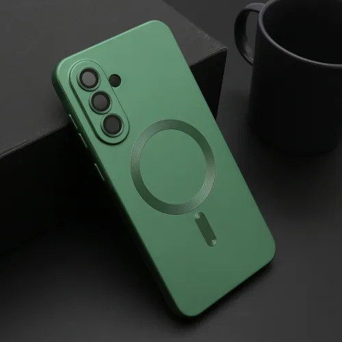 Futrola - maska ELEGANT MAGSAFE za Samsung A566 Galaxy A56 5G zelena (MS).