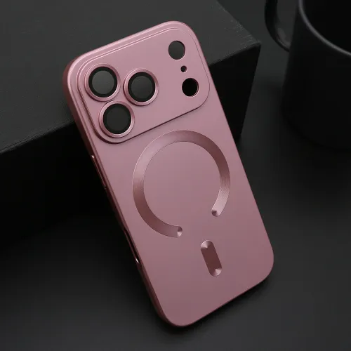 Futrola - maska ELEGANT MAGSAFE za iPhone 17 Pro (6.3) roze (MS).