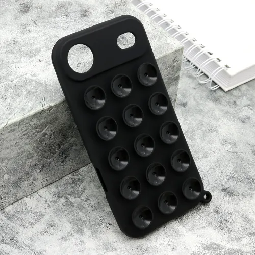 Futrola - maska OCTOBUDDY za iPhone AIR (6.6) crna (MS).