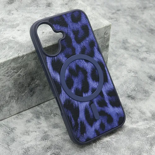 Futrola - maska ROAR STYLE MagSafe za iPhone 16 (6.1) plava (MS).
