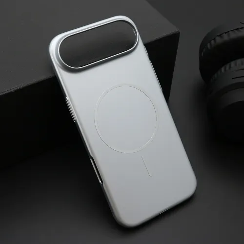 Futrola - maska PURE mat MagSafe za iPhone AIR (6.6) srebrna (MS).