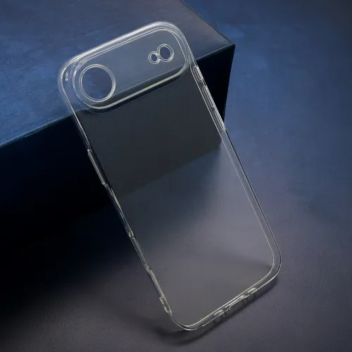 Silikonska futrola - maska CLEAR za iPhone AIR (6.6) providna (MS).