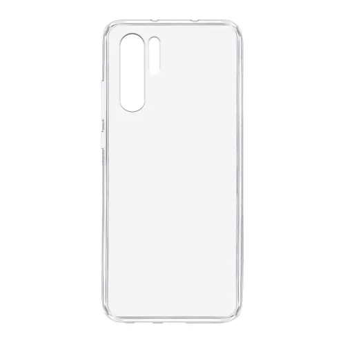 Futrola - maska ultra tanki PROTECT silikon za Huawei P30 Pro providna (bela) (MS).