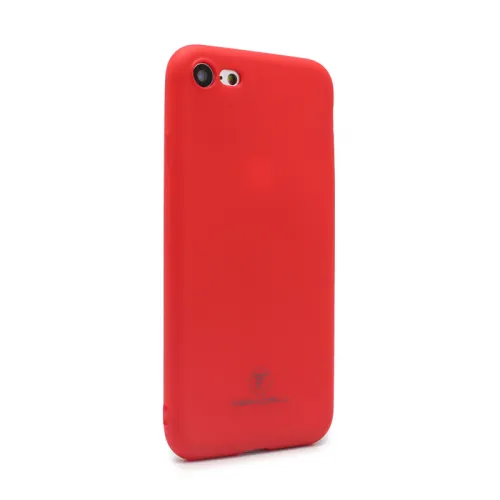 Futrola - maska Teracell Giulietta za iPhone 7/8/SE 2020/2022 mat crvena.